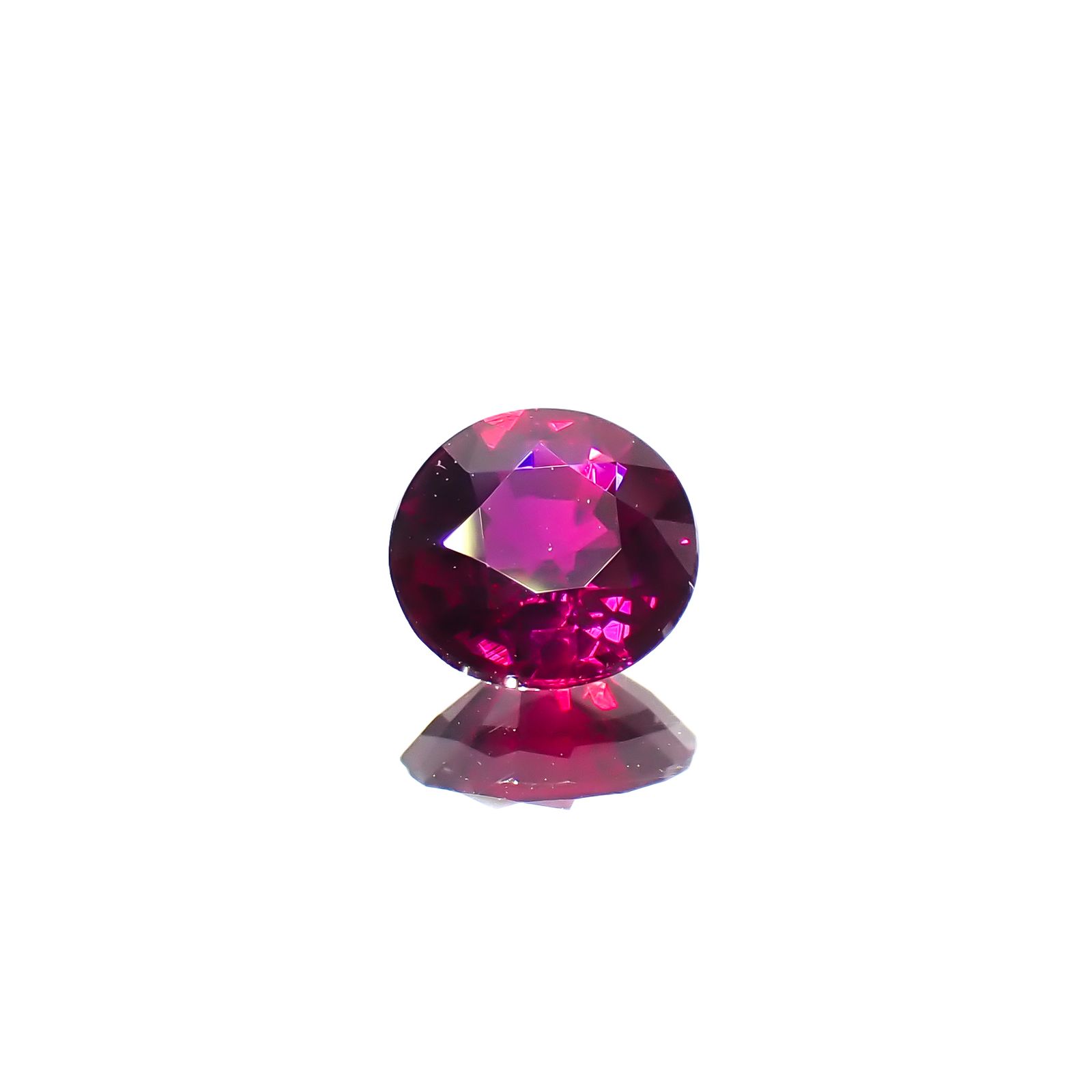 ルビー 非加熱 ビルマ産 0.48ct[240628054]4.8x4.8mm前後
