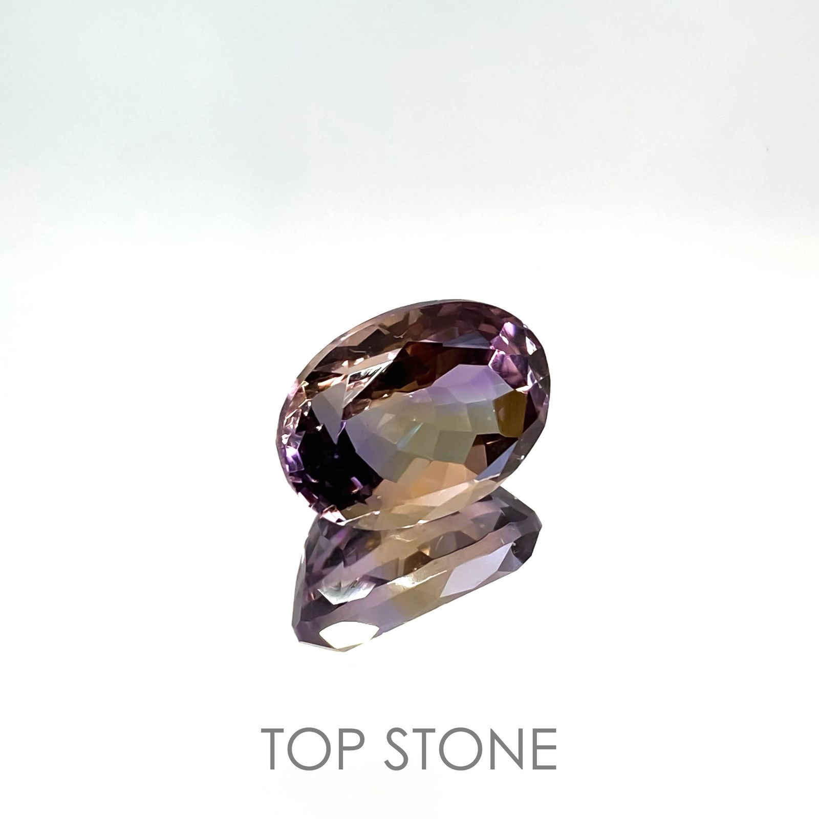アメトリン ブラジル産 6.11ct[221018585]13.2x9.8mm前後