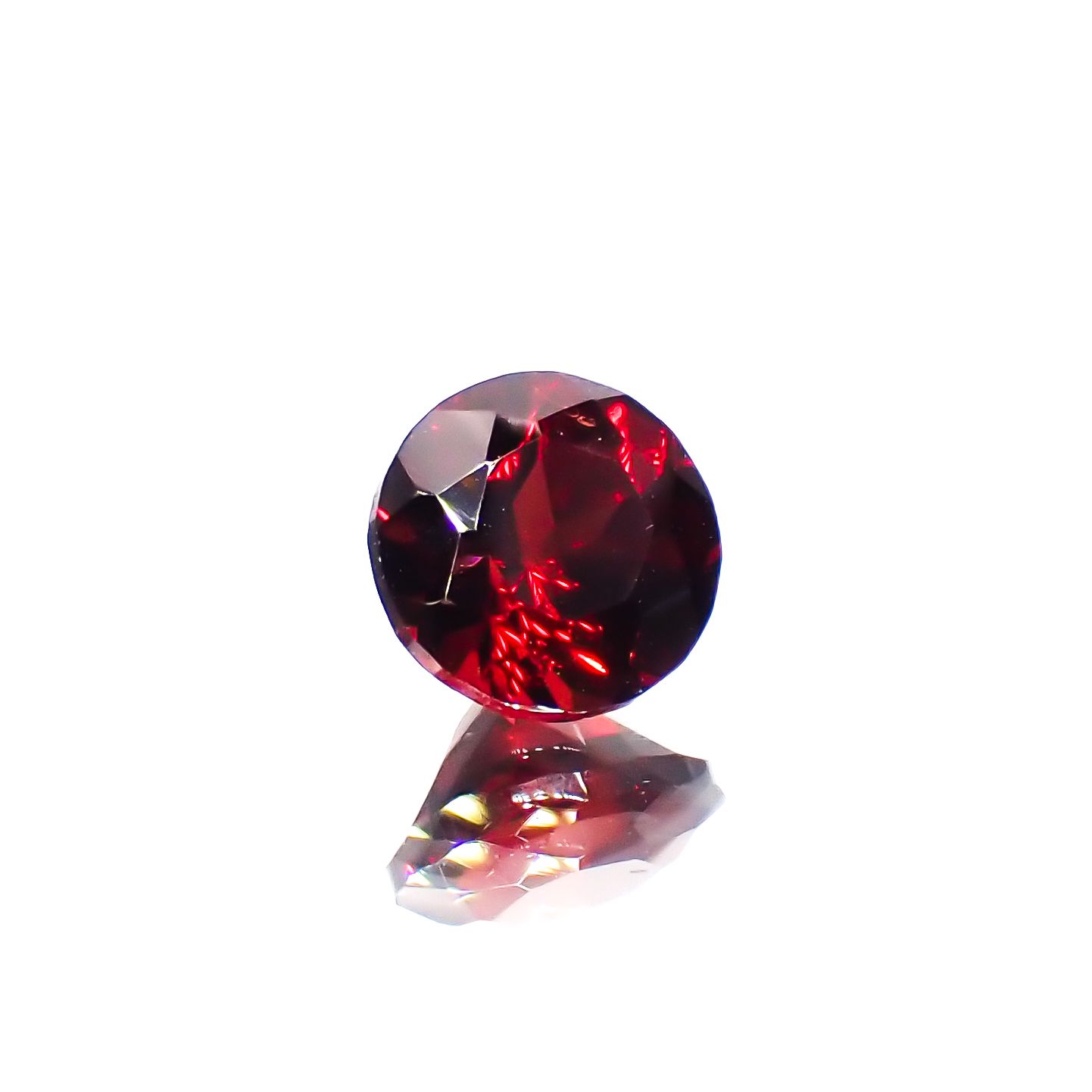 パイラルスパイトガーネット モザンビーク産 0.96ct[230421775]5.5x5.5mm前後