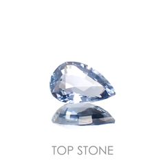 グレイッシュブルースピネル(宝石名スピネル)ビルマ/マダガスカル産 1.24ct 識別済[230220600]8.2x5.9mm前後