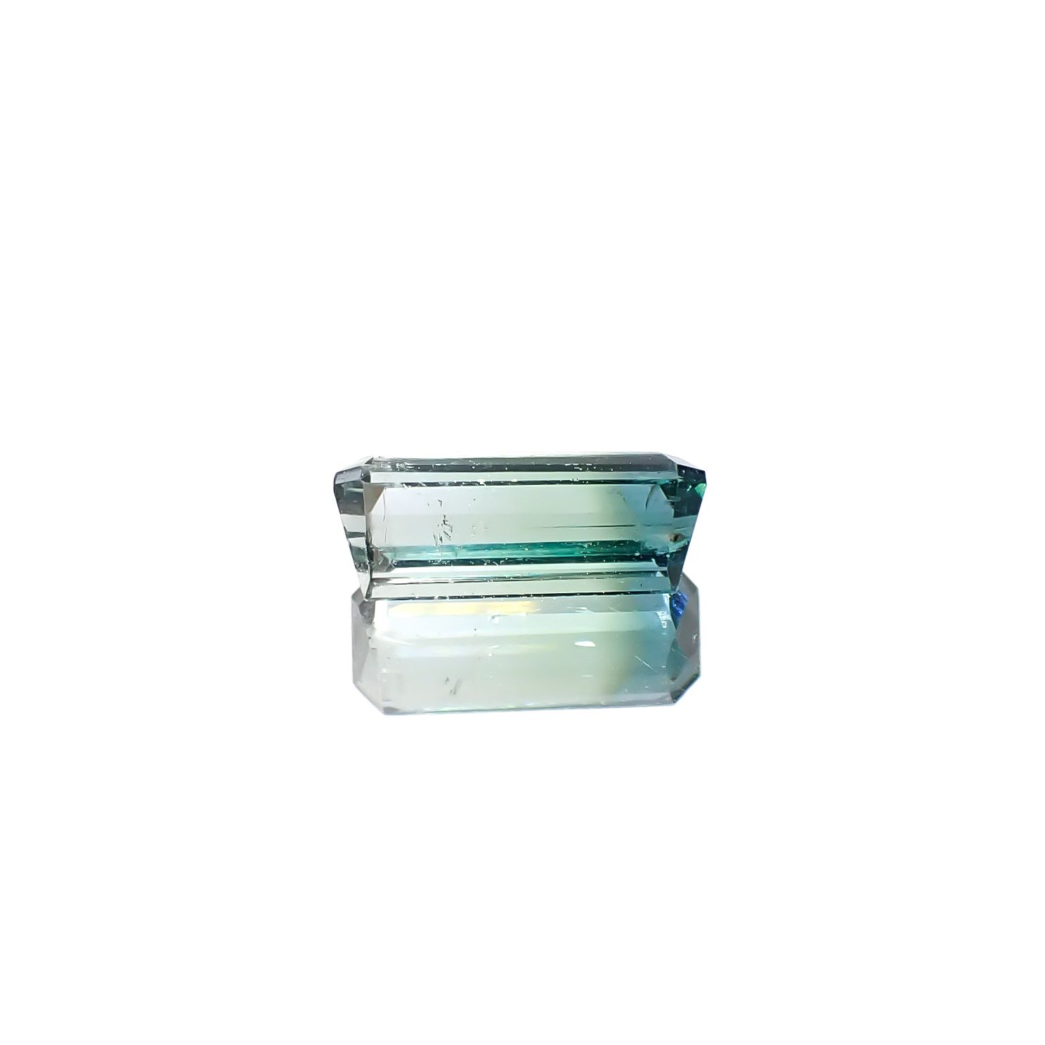 バイカラートルマリン アフガニスタン産 1.21ct [241029404]9.2x3.9mm前後