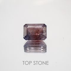 ブラッドショットアイオライト インド産 ルース 1ct[210310448]7×5mm前後