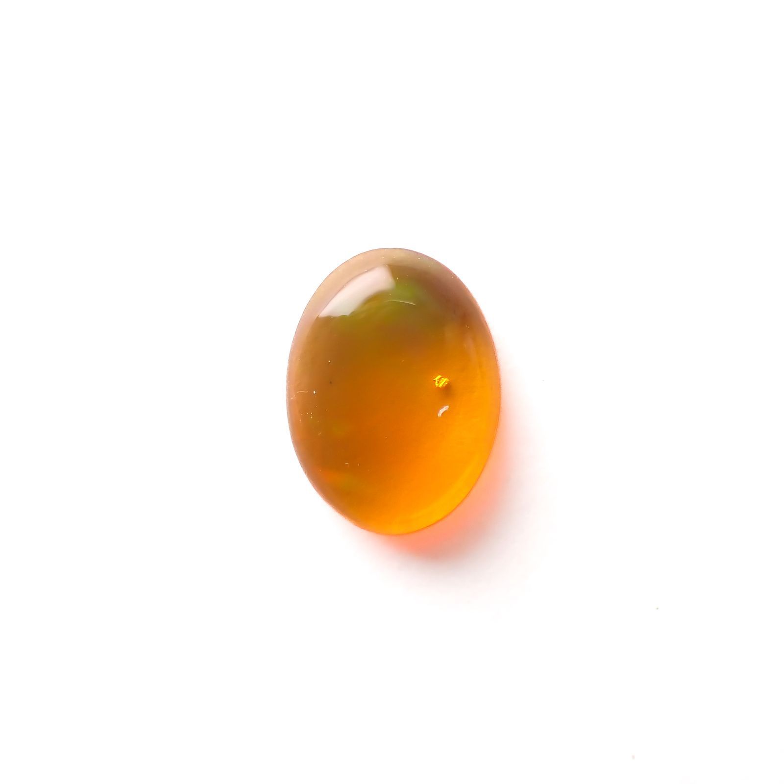 ファイヤーオパール メキシコ産 0.62ct[220917616]7.9x6mm前後
