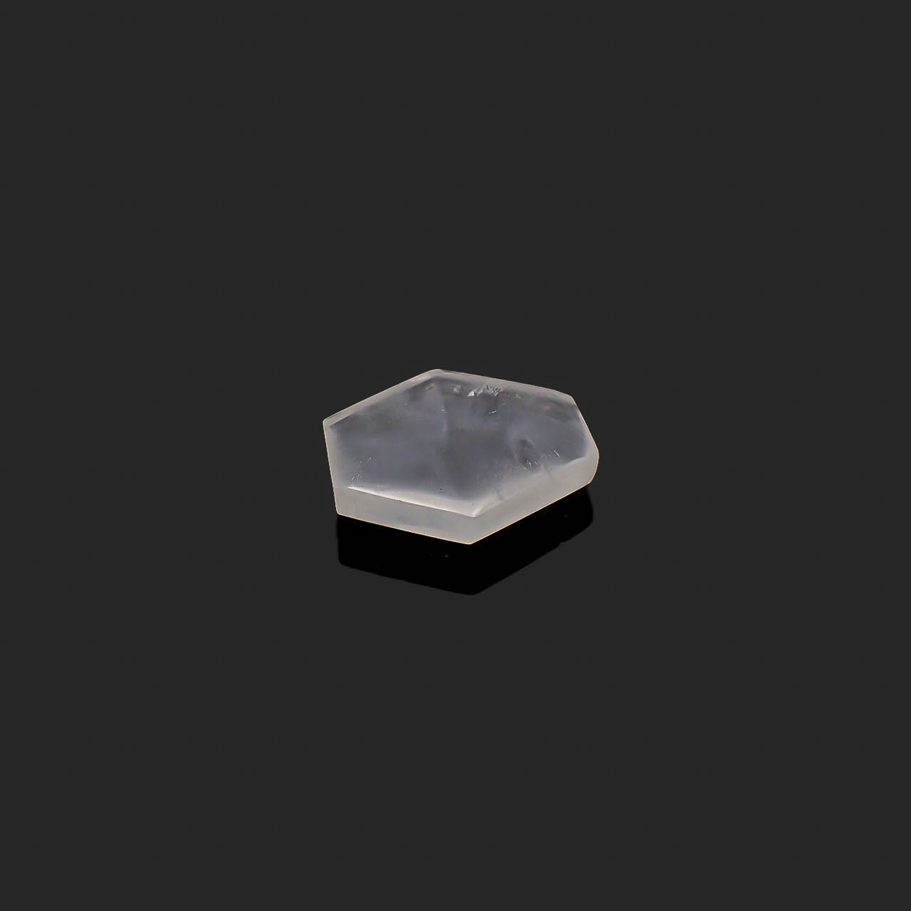 トラピッチェクォーツ 偏光板2枚付き コロンビア・ボヤカ産 43.99ct[230622272]29.1x24.4mm前後