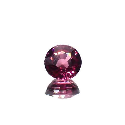 ロードライトガーネット(宝石名ロードライト・ガーネット)ブラジル産 1.06ct 識別済[230421584]5.8x5.7mm前後