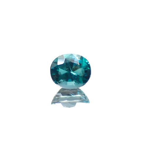 グランディディエライト(宝石名グランディディエライト)マダガスカル産 0.435ct ソ付(彩珠)[250330095]5.2x4.4mm前後