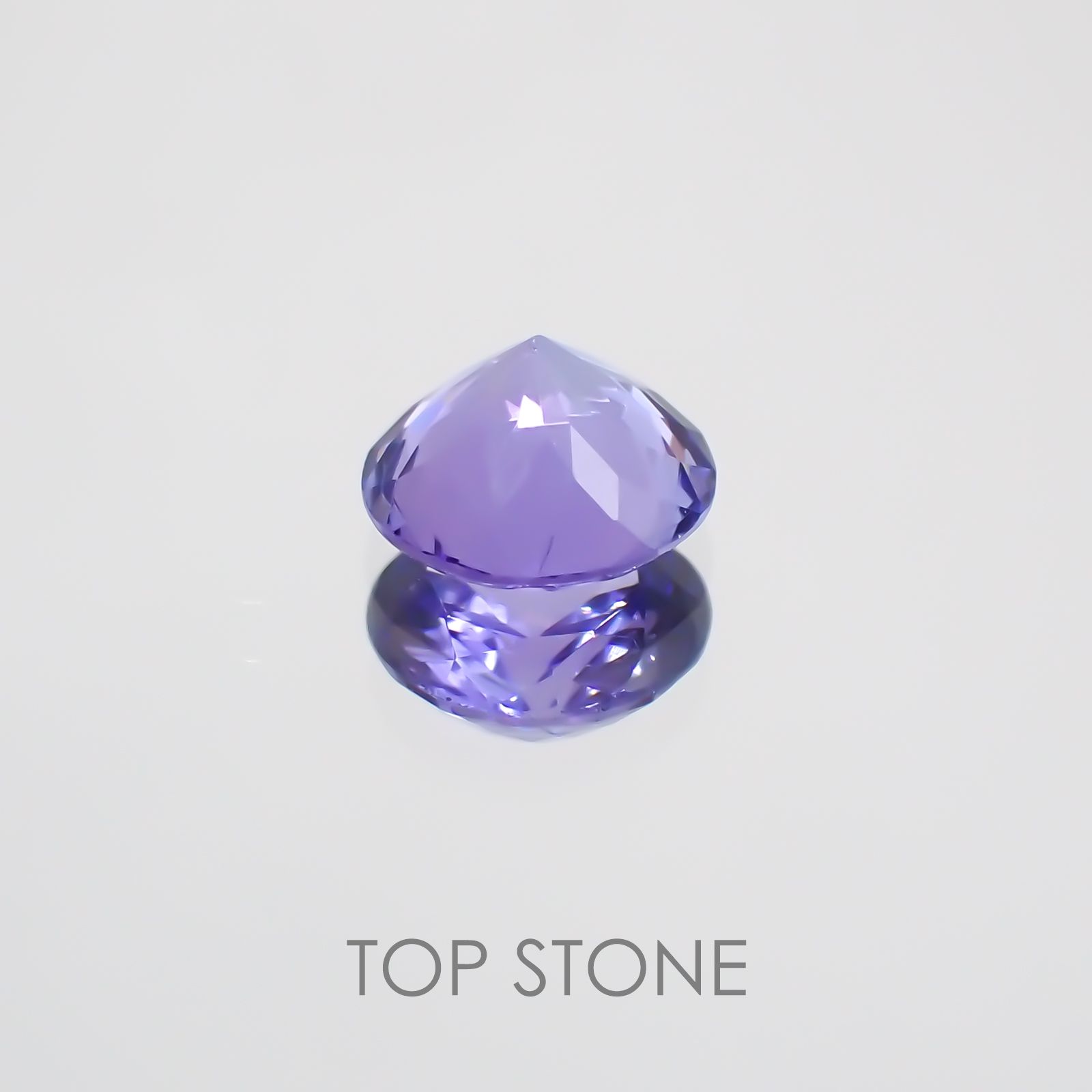 タンザナイト(ゾイサイト) タンザニア産 ルース 0.51ct[210510056]5.2×5.1mm前後