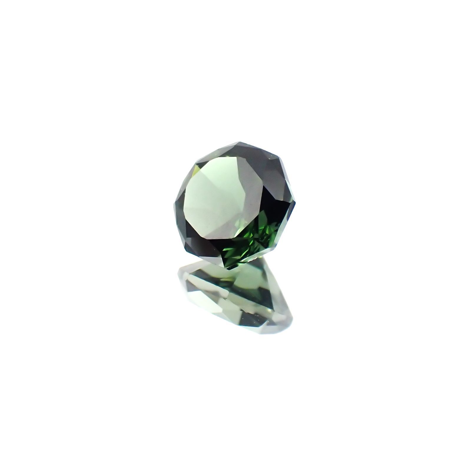 ◇オクタゴンカット◇グリーントルマリン SA(宝石名グリーン・トルマリン)ブラジル産 0.56ct 識別済[231124197]5x5mm前後