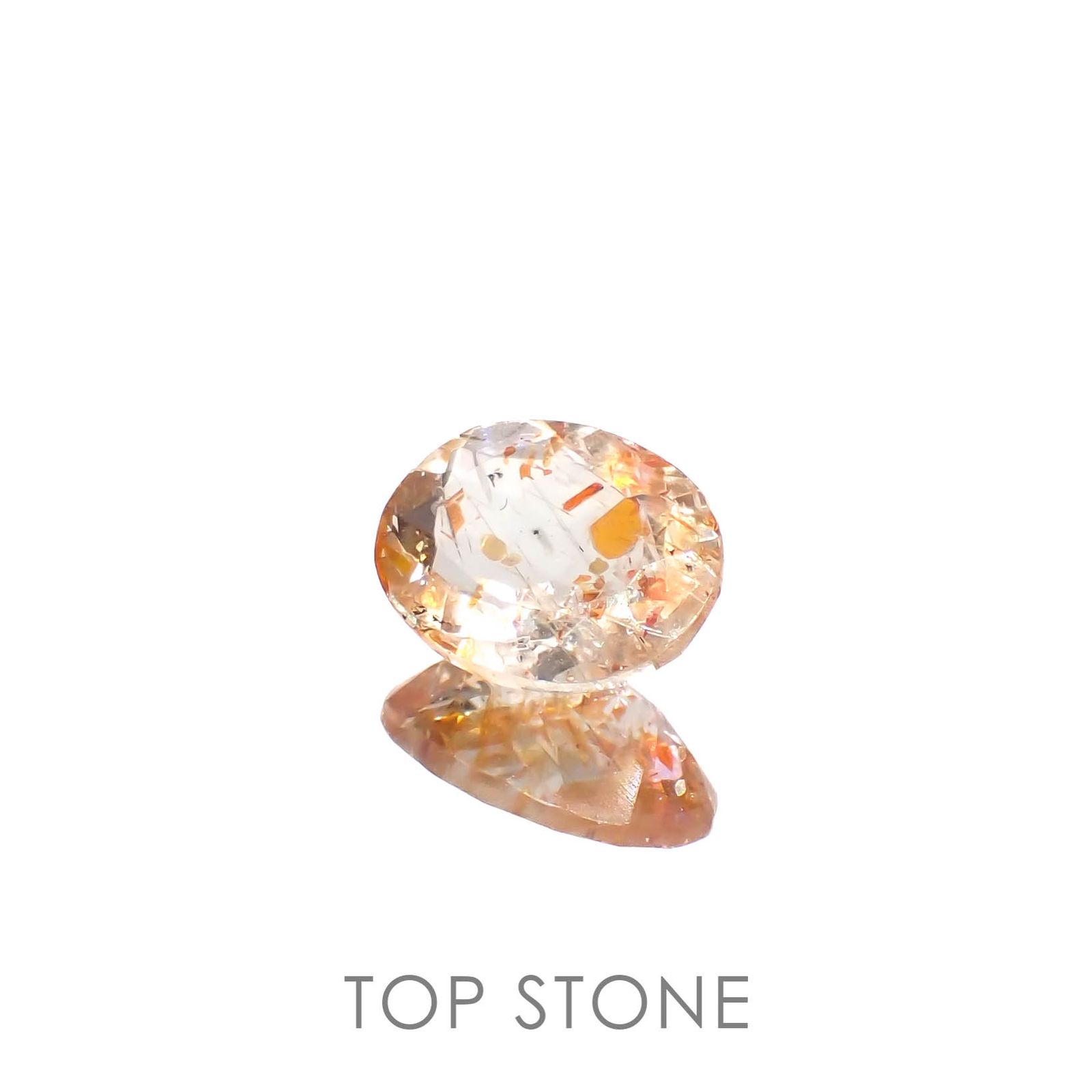 イリュージョンサンストーン タンザニア産 1.51ct[230120120]9.1x7mm前後