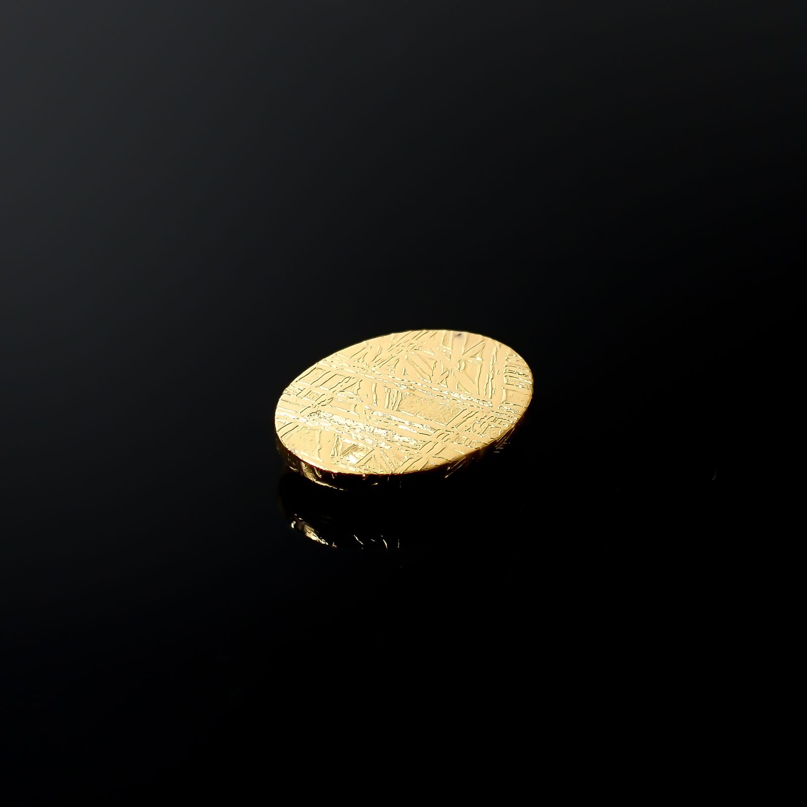 ムオニナルスタ隕石 発見地:スウェーデン 8.34ct[240125815]13.5x9.7mm前後