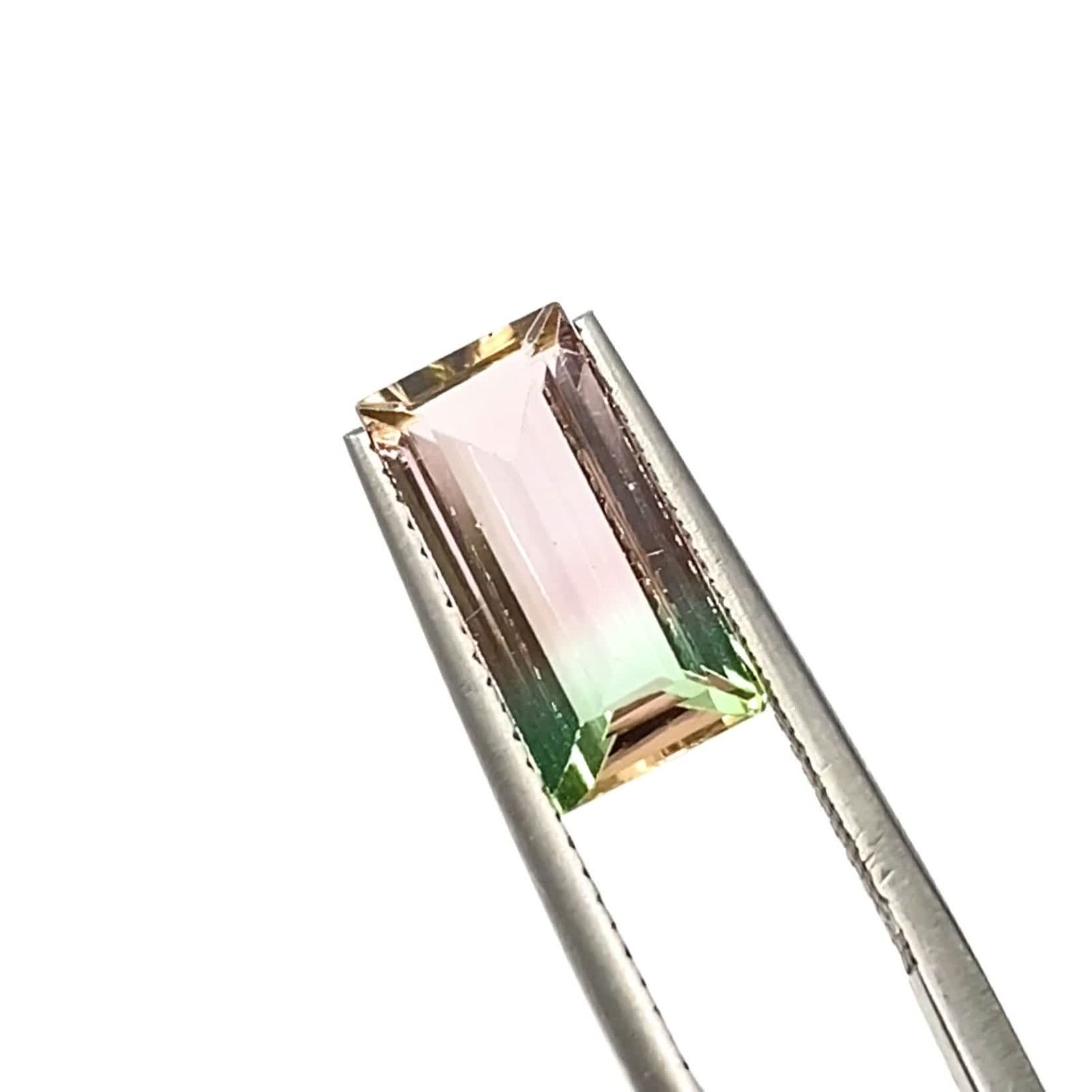 バイカラートルマリン コンゴ民主共和国産 2.59ct / 11.8x5.9mm