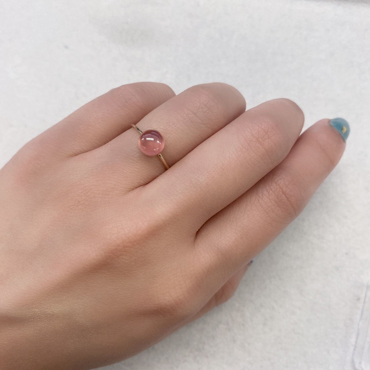 ロードクロサイト 北海道 稲倉石鉱山産 ルース 1.94ct[201812818]6.7×6.7mm前後