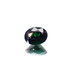 クロムトルマリン(宝石名クロム・トルマリン)タンザニア産 0.40ct 識別済[231023994]5.4x4.1mm前後