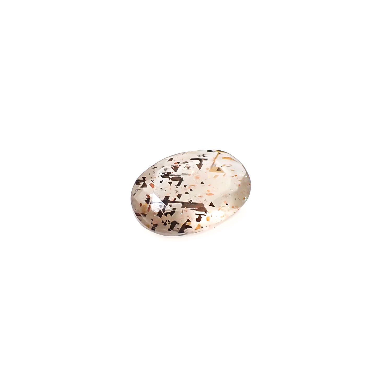 レインボーラティスサンストーン オーストラリア産 1.00ct [250229852]8.9x6.2mm前後