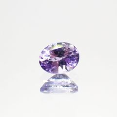 バイオレットゾイサイト(宝石名バイオレット・ゾイサイト)タンザニア産 0.36ct 識別済[220114946]4.9x3.8mm前後