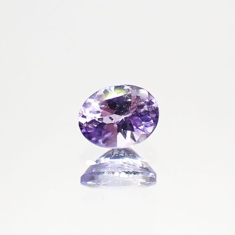 バイオレットゾイサイト(宝石名バイオレット・ゾイサイト)タンザニア産 0.36ct 識別済[220114946]4.9x3.8mm前後