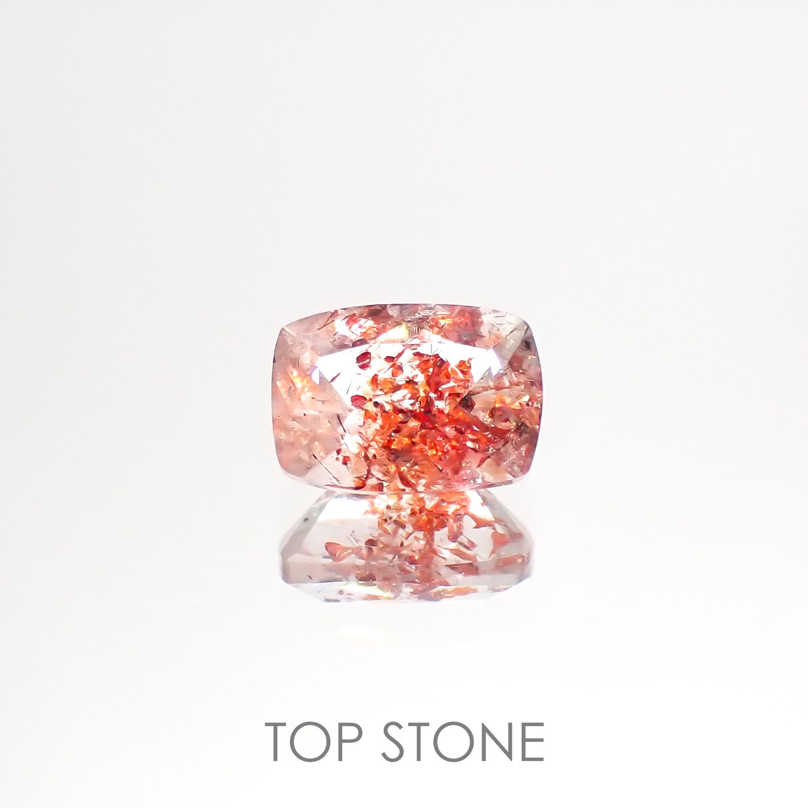 ファイヤークォーツ ナイジェリア産 1.01ct[220114767]7.3x5.1mm前後