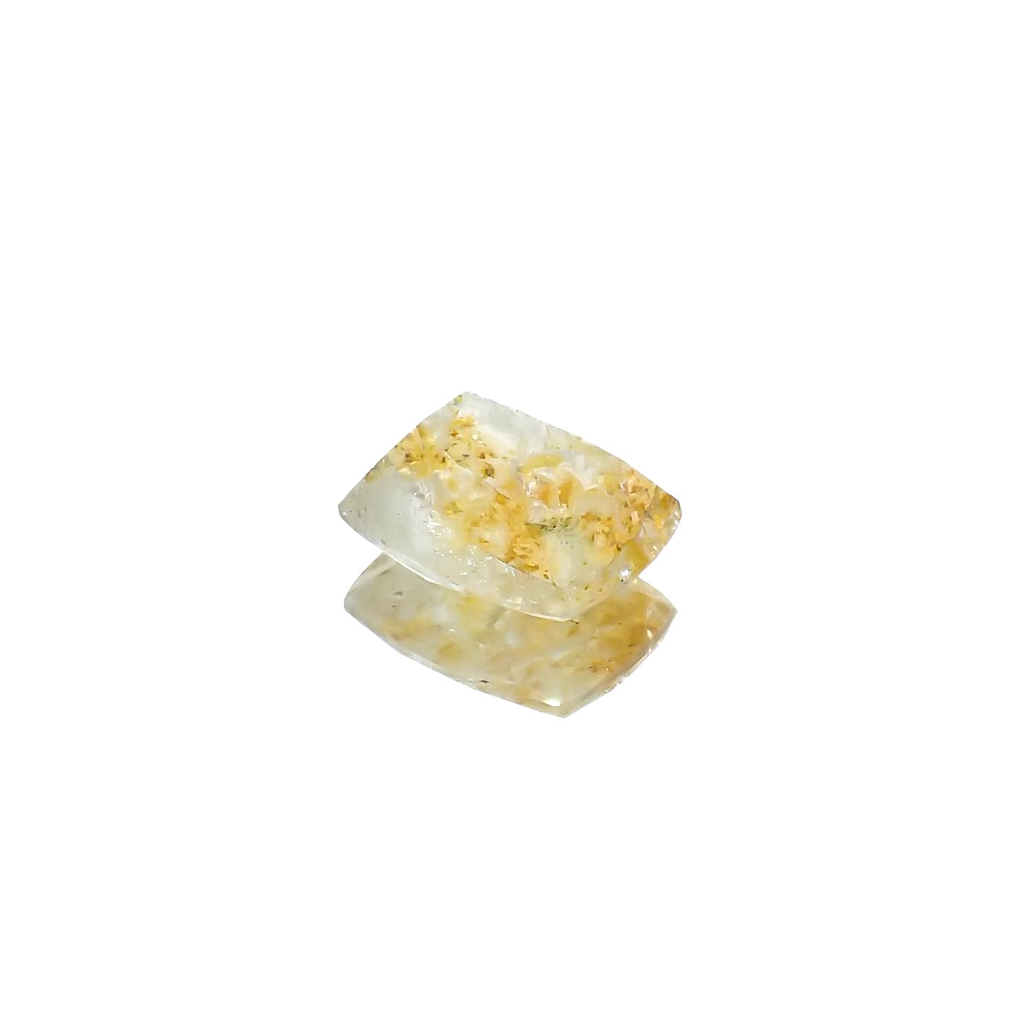オーロラアクアマリン ブラジル産 5.78ct[240226060]12.5x10mm前後