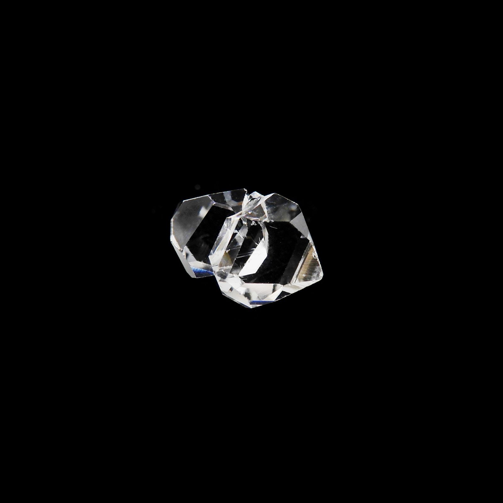 ツインハーキマーダイヤモンド 原石 アメリカ・ニューヨーク州産 2.96ct[240125363]11.2x7.1mm前後 | TOP  STONE(トップストーン)