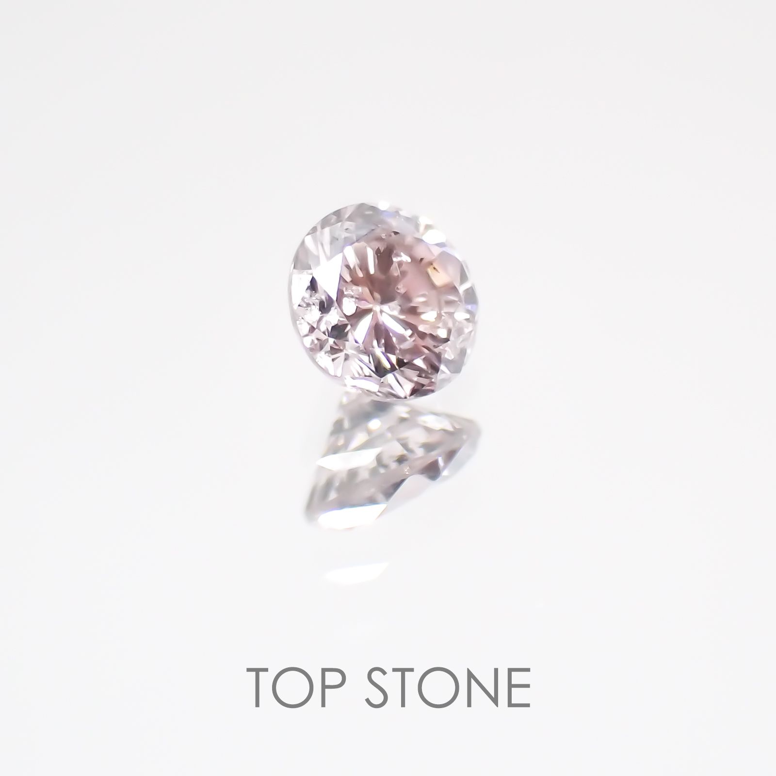 ピンクダイヤモンド(宝石名ダイヤモンド) I-1/LIGHT PINK 0.105ct ソ付(CGL)[21019339]2.9×2.9mm前後