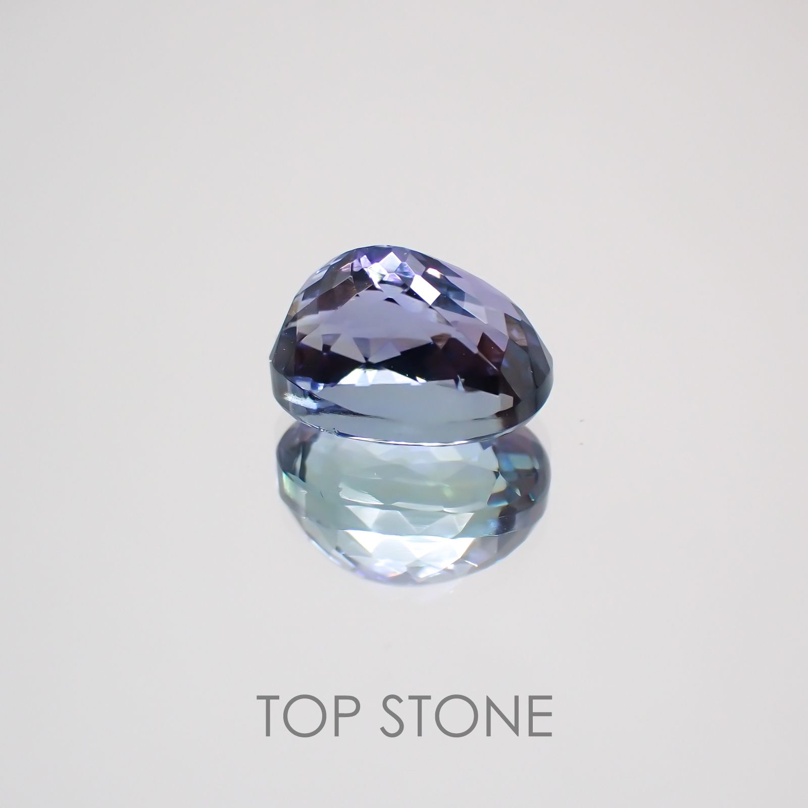 パーティーカラータンザナイト タンザニア産 ルース 3.15ct[210410415]9.2×7mm前後