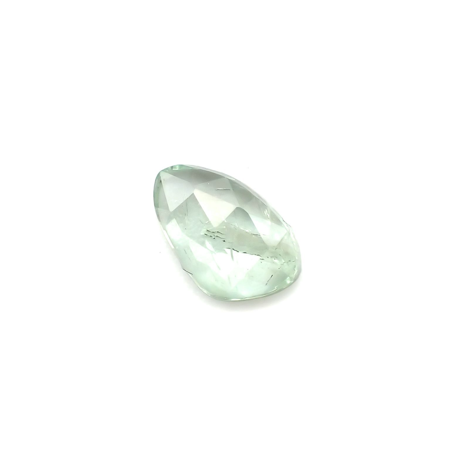 ◇ローズカット◇バナジウムコーネルピン(宝石名コーネルピン)タンザニア・タンガ州産 0.81ct 識別済[220115552]7.9x4.9mm前後