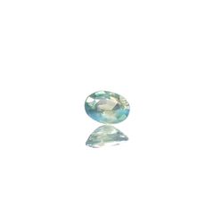アレキサンドライトキャッツアイ ブラジル・ミナスジェライス州ヘマチタ鉱山産 0.099ct[240527429]3.2x2.4mm前後
