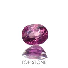 パープルサファイア パキスタン・カシミール産 0.48ct[230119866]4.8x3.9mm前後