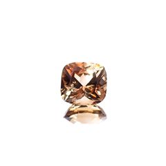 バイカラートパーズ ブラジル産 4.77ct [241129455]9.6x8.9mm前後