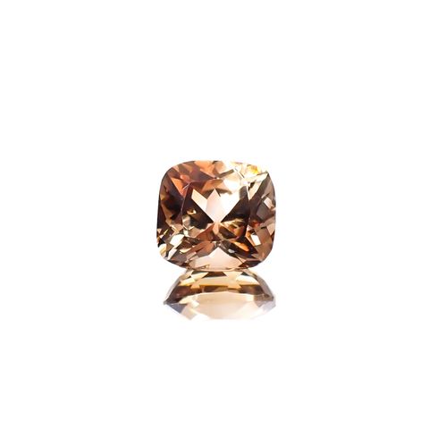 バイカラートパーズ ブラジル産 4.77ct [241129455]9.6x8.9mm前後