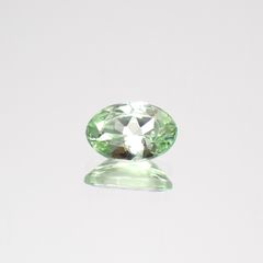 ミントガーネット タンザニア産 0.41ct[231023724]5.7x3.8mm前後
