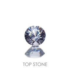 グレイッシュブルースピネル(宝石名スピネル)ビルマ/マダガスカル産 0.26ct 識別済[230119900]3.8x3.8mm前後