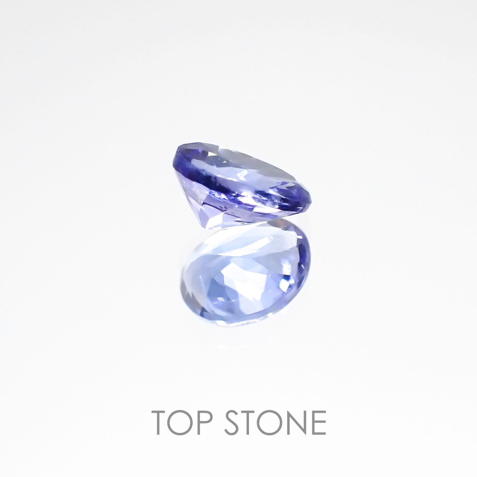 タンザナイト(宝石名タンザナイト) タンザニア産 0.34ct 識別済[20117207]4.9×3.8mm前後