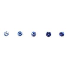 ベニトアイト色相環 アメリカ産 ルース 0.25ct[210310216]2.2×2.2mm前後