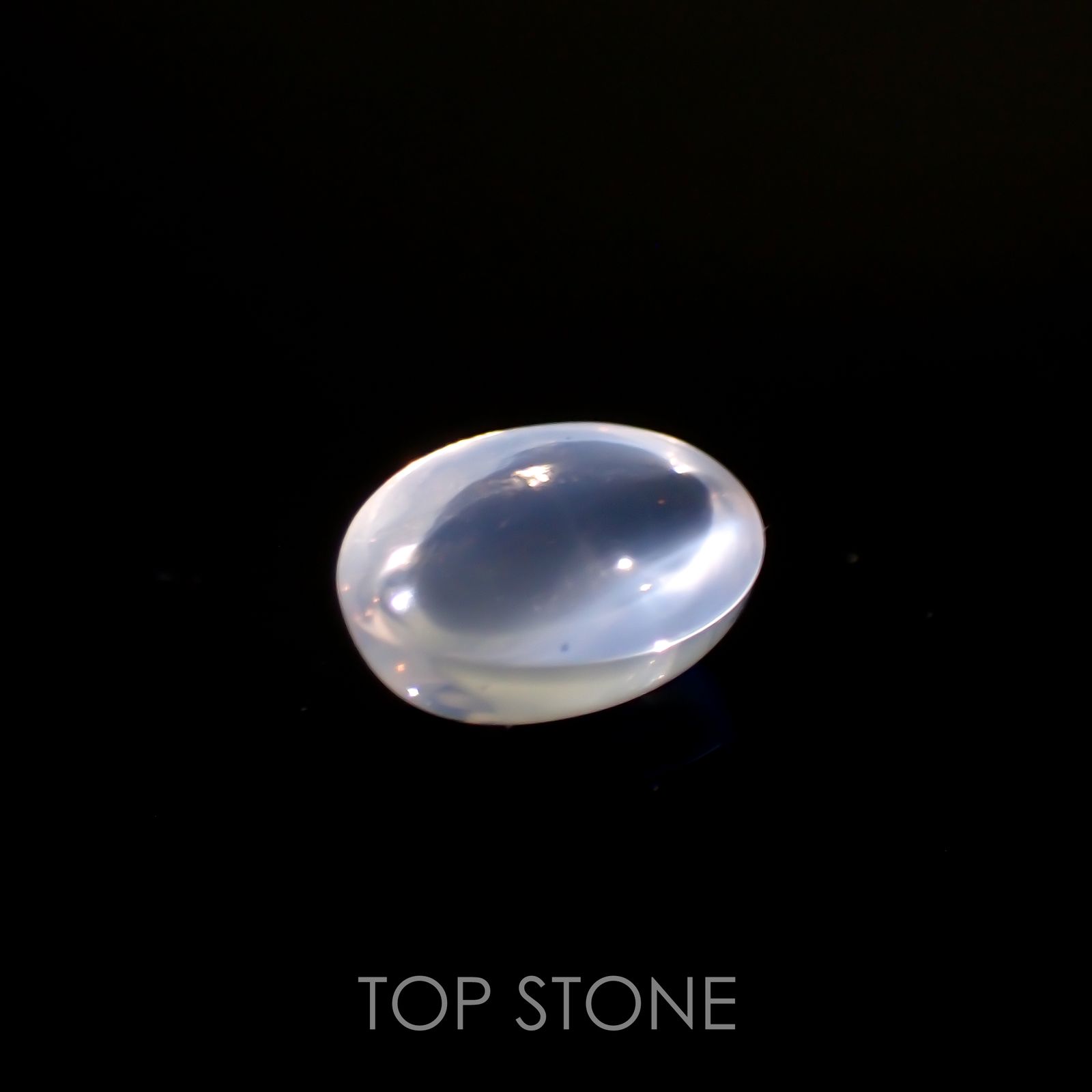 ムーンストーン(宝石名ムーンストーン)インド/スリランカ産 1.36ct 識別済[211113662]8x6.2mm前後