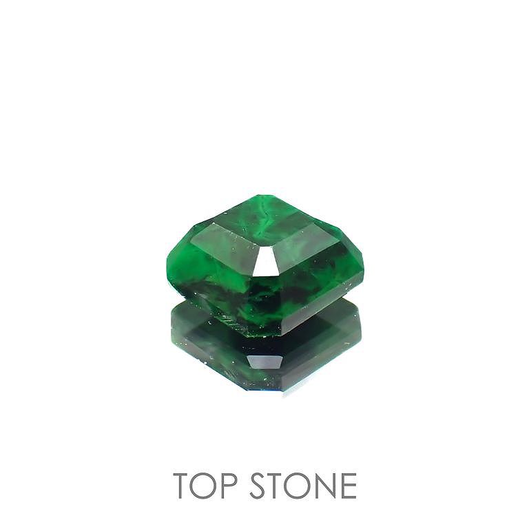モーシッシ(宝石名マウシットシット)ビルマ産 1.16ct 識別済[220717073]6.3x6.2mm前後