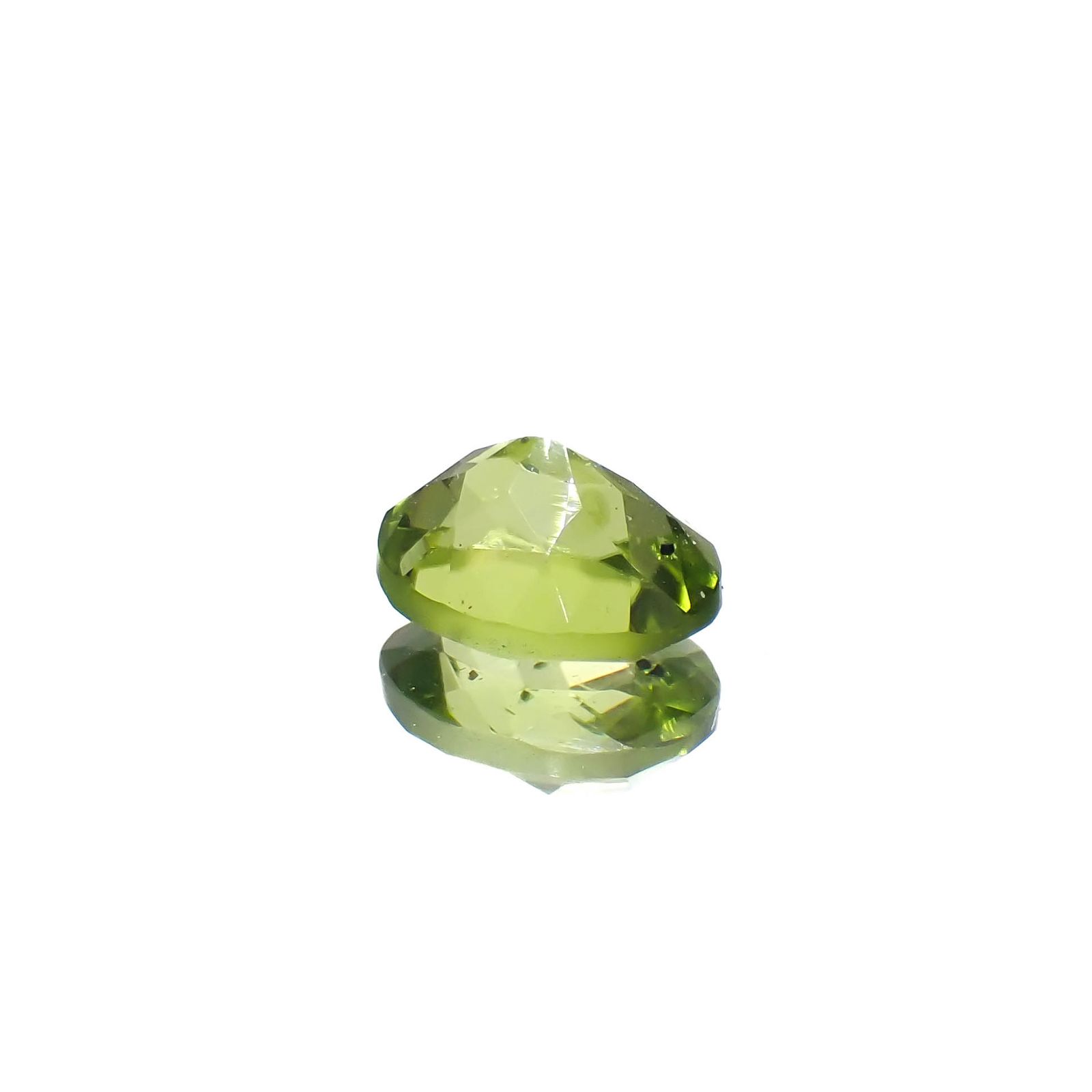 ブラックリリーパッドペリドット アメリカ・アリゾナ州産 1.62ct[240627940]8x6.1mm前後