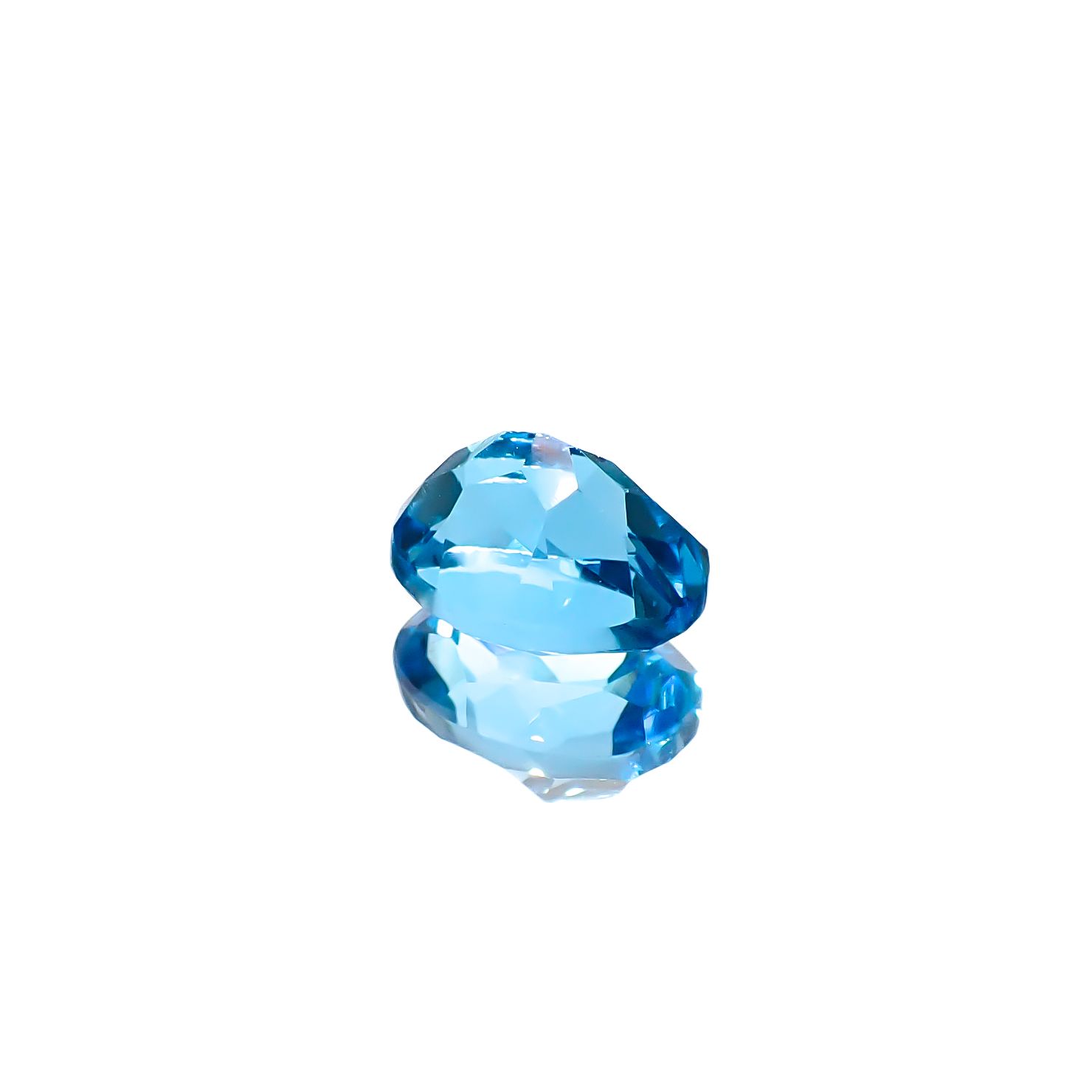 スイスブルートパーズ ブラジル産 1.93ct [241229576]8x6.2mm前後