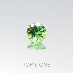 ミントガーネット ケニア産 ルース 0.2ct[20096107]3.8×3.7mm前後