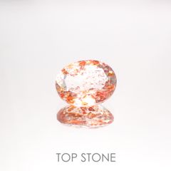 イリュージョンサンストーン インド産 2.41ct[220114215]10.1x8mm前後