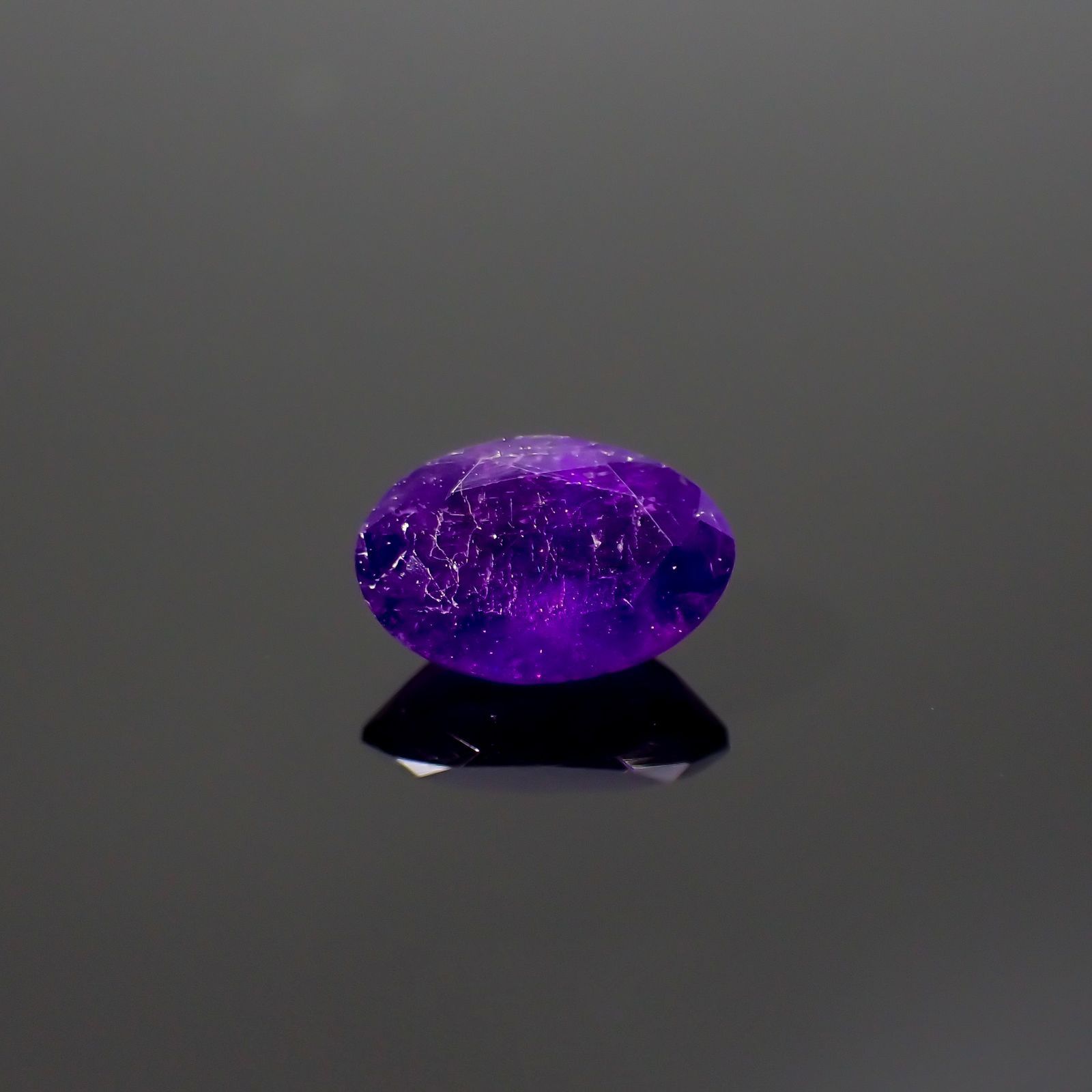 ハックマナイト(宝石名ハックマナイト)アフガニスタン産 識別済 0.35ct / 6x4mm前後 [260115389]