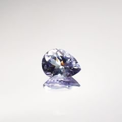 バイカラータンザナイト(宝石名タンザナイト) タンザニア産 1.227ct ソ付(彩珠)[210711820]7.9×5.9mm前後