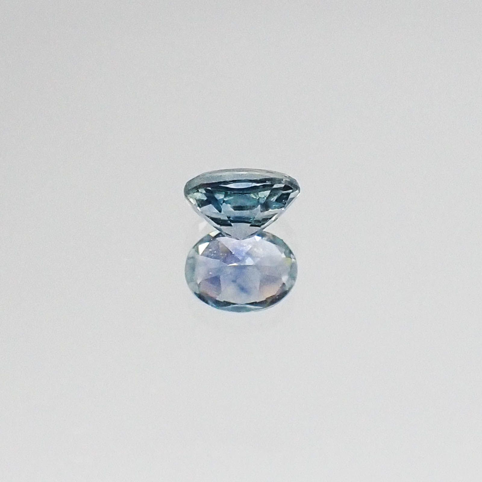 モンタナサファイア アメリカ産 ルース 0.26ct[20073891]4.1×3.1mm前後