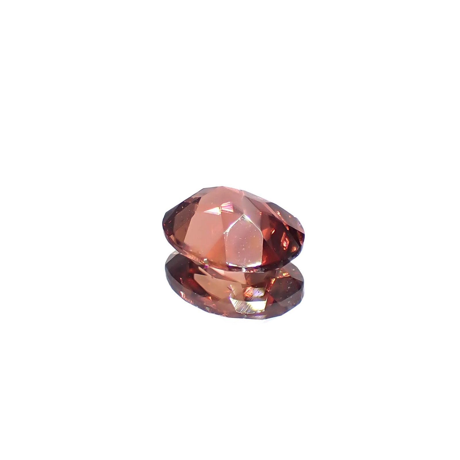 オレンジジルコン スリランカ/カンボジア産 2.58ct[240728500]9x7mm前後