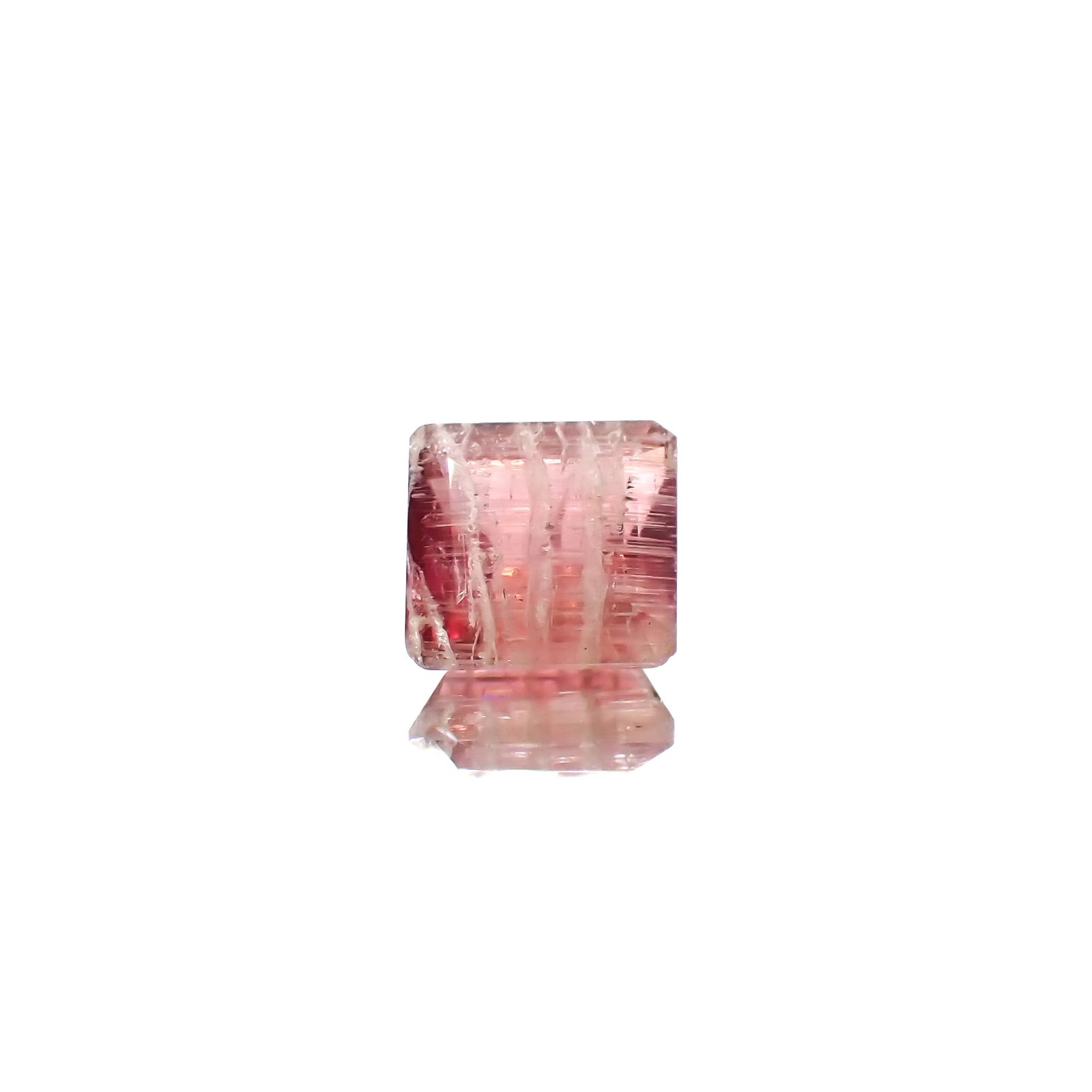 ゼブラトルマリン ブラジル産 1.70ct[240427083]7.2x6.8mm前後