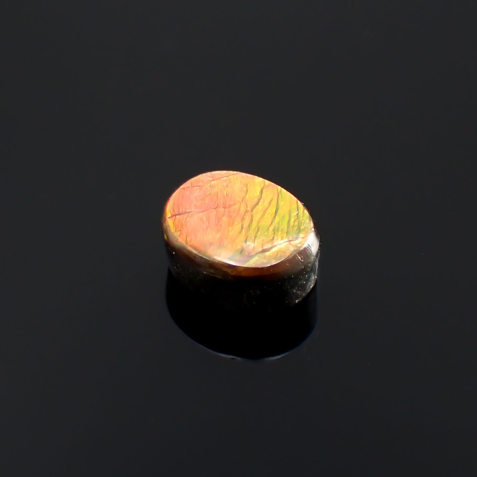 アンモライト トリプレット カナダ産 1.79ct[230823109]7.7x6.3mm前後