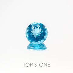 アパタイト(宝石名アパタイト) ブラジル産 1.42ct 識別済[20117943]7×7mm前後