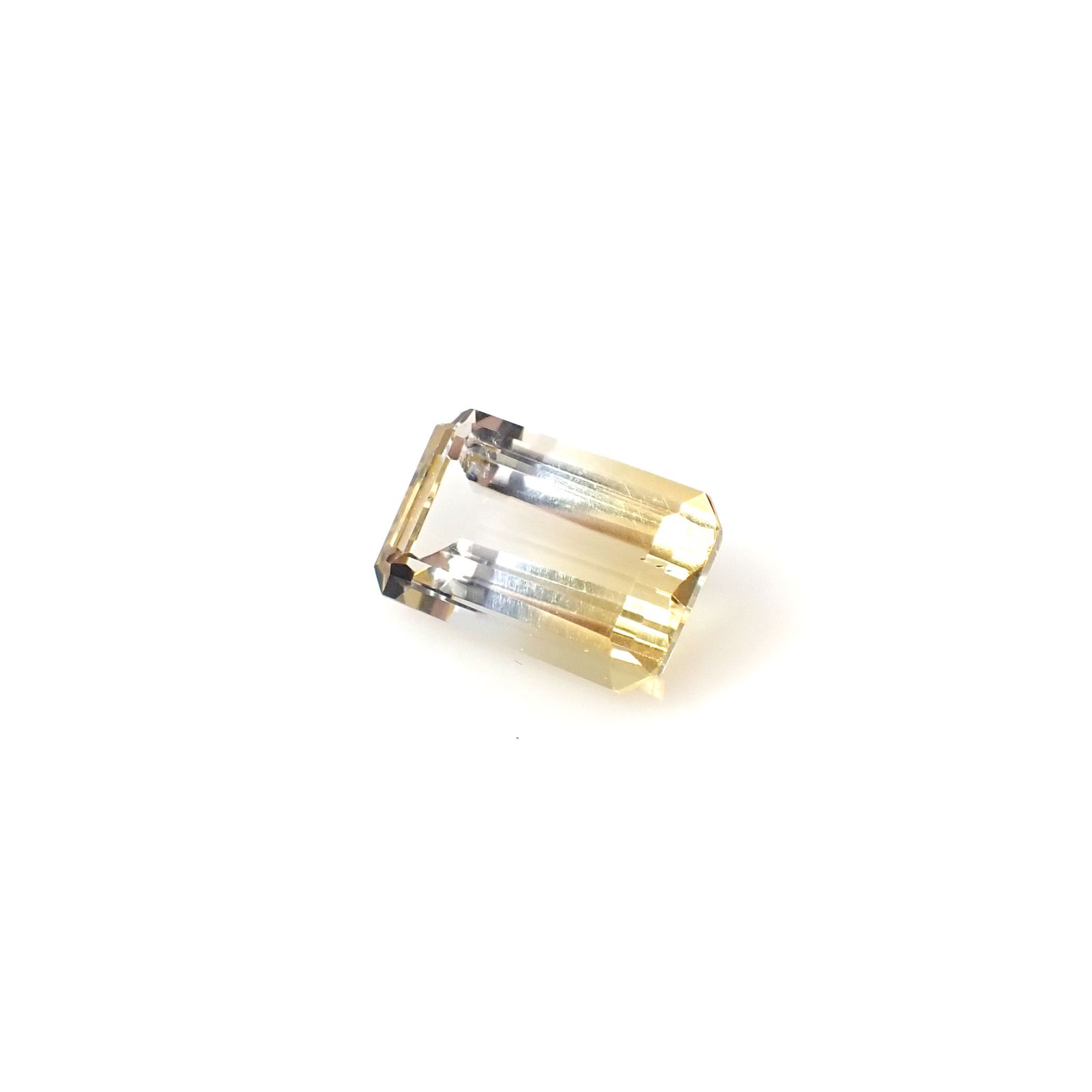 パワーストーン 天然石 虹入り黄水晶(シトリン)原石[T436-2933]