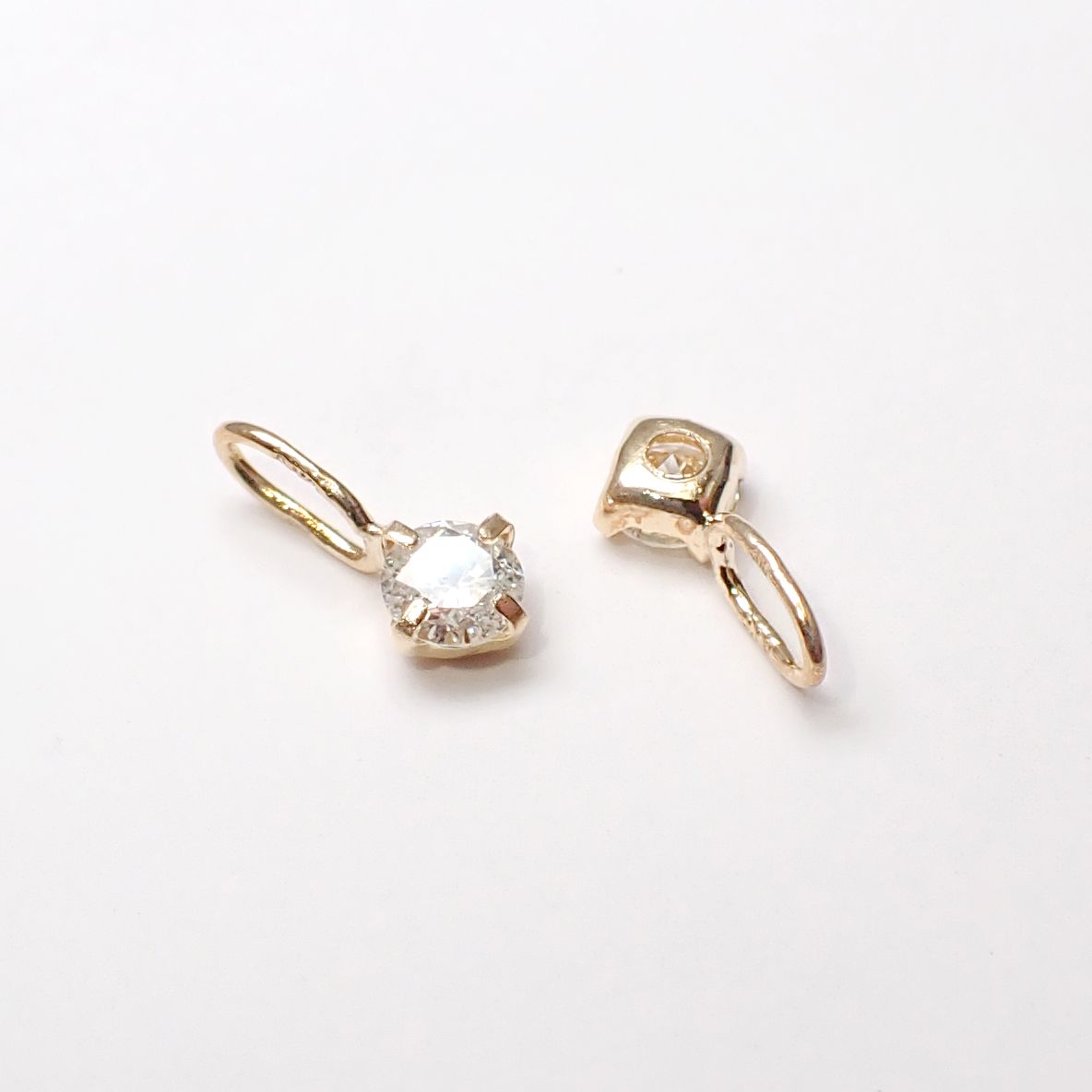 ◇K18 Petit+（プティプラス）◇ 誕生石 | 選べる一粒石ジュエリー 3mmタイプ [チャーム/ペンダントトップ※チェーン別売り]