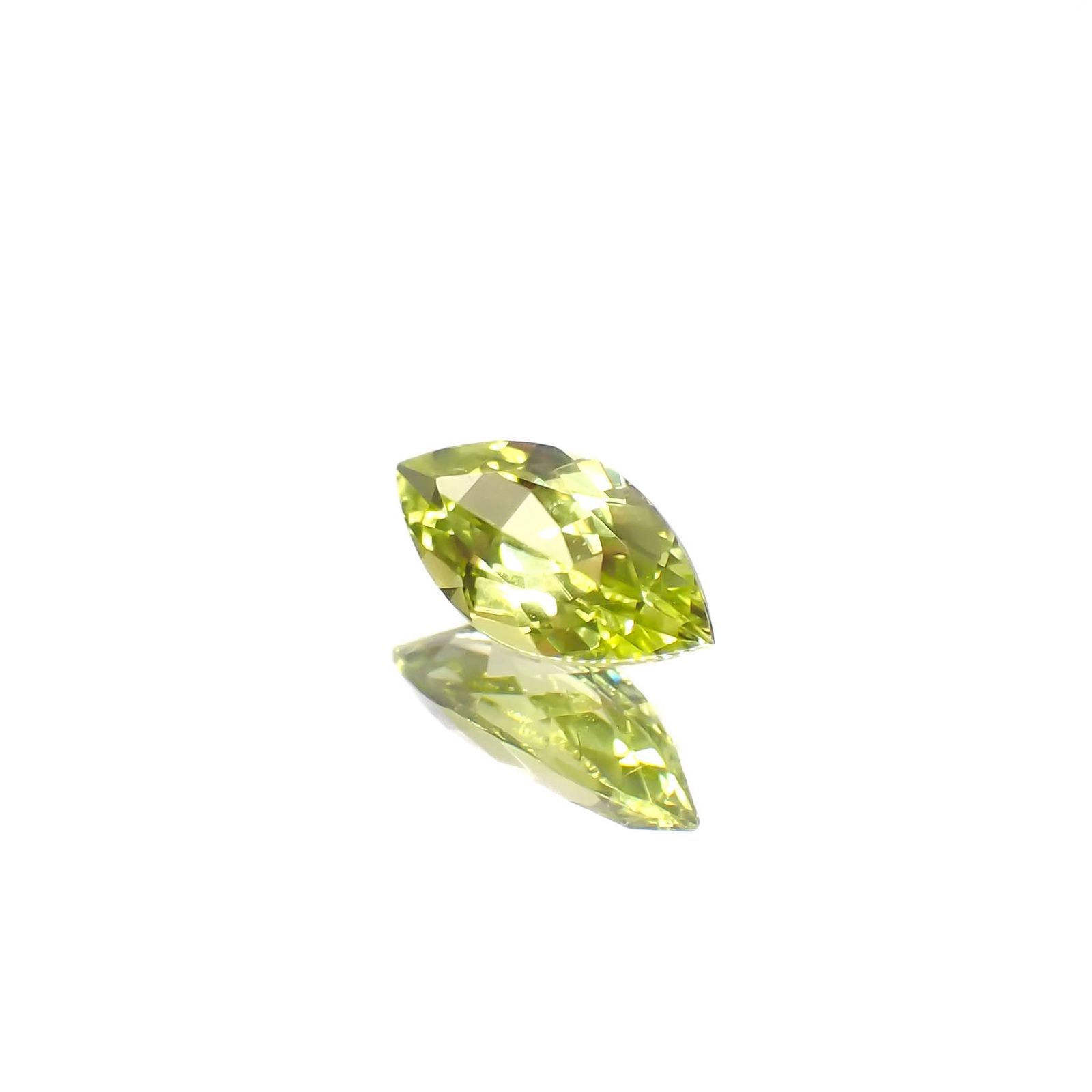 カナリートルマリン ザンビア・カナリー鉱山産 0.33ct[240527558]6.9x3.4mm前後